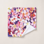 Plumeria flottante (Gant de toilette)