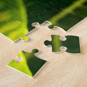 Plumeria Flowera met Leaves Legpuzzel (Zijkant)