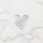 Plumeria Flowers & 25th Wedding Jubileum Confetti (Kleine voorkant)