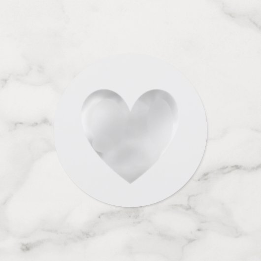 Plumeria Flowers & 25th Wedding Jubileum Confetti (Kleine voorkant)