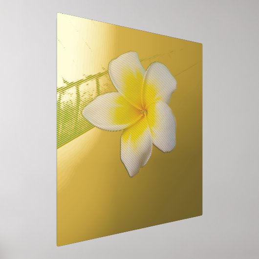 plumeria folie afdrukken (Laagn)