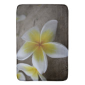 Plumeria - Frangipani Floral Badmat (Voorkant Verticaal)