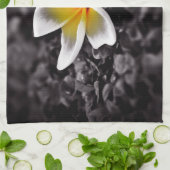 Plumeria Frangipani Hawaii Flower Theedoek (Gevouwen)