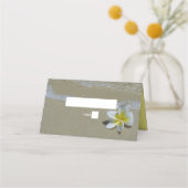 Plumeria Frangipani op zand bruiloft (Voorkant)