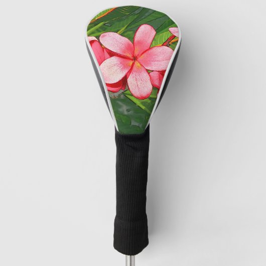 plumeria golfheadcover (Voorkant)