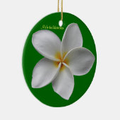 Plumeria Noël Ornement (Droite)