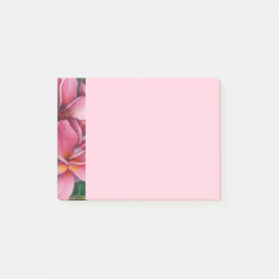 Plumeria Post It Notes