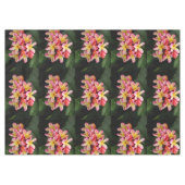 Plumeria rose et jaune nappe (Devant (Horizontal))