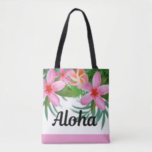 Plumeria rose tropicale Sac fourre-tout Aloha II