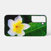 plumeria samsung galaxy hoesje (Achterkant horizontaal)