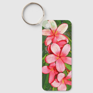 plumeria sleutelhanger