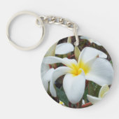 Plumeria Sleutelhanger (Voorkant)