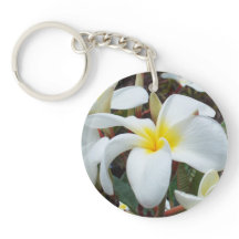 Plumeria Sleutelhanger