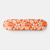 PLUMERIA (TRÈS ORANGE) Skateboard (Horz)