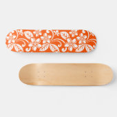 PLUMERIA (TRÈS ORANGE) Skateboard (Horz)