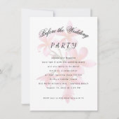 Plumeria voor de uitnodiging van de bruiloft (Voorkant)