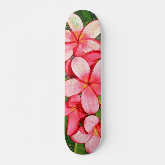 Plumerie Skateboard (Voorkant)