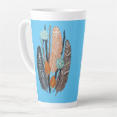 Plumes au crayon Mug (Angle gauche)