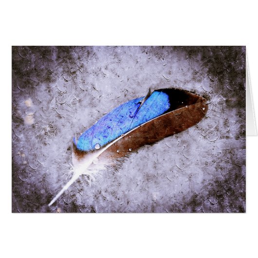 Plumes bleues (Devant horizontal)