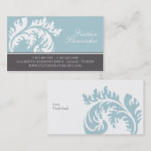 Plumes Cartes de visite (Devant / Derrière)