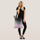 Plumes Classiques simples Sac fourre-tout monogram (Sur le modèle)