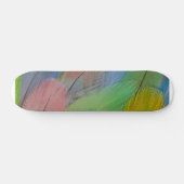 Plumes colorées Skateboard (Horz)