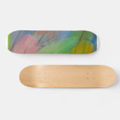 Plumes colorées Skateboard (Horz)