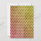 Plumes de Bohême magique Invitation d'anniversaire (Dos)