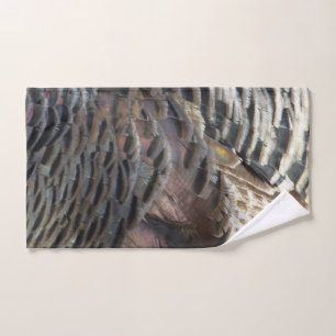 Plumes de Dindon Sauvage I Design Abstrait de la N