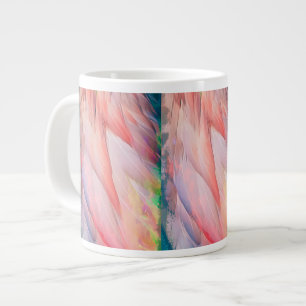 Plumes de Flamant rose colorées Spécialité Mug