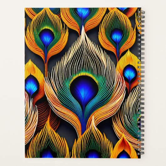 Plumes de paon (Dos)