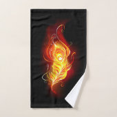 Plumes de paquetage de feu (Serviette à main)