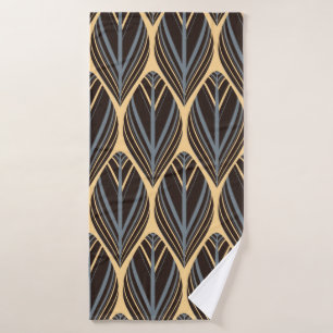 plumes de style indien motif sans couture en argen