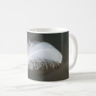 Plumes d'oie flottante Mug de café