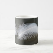 Plumes d'oie flottante Mug de café (Centre)