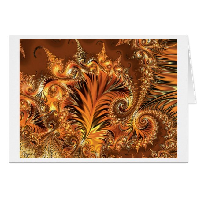 Plumes d'or (Devant horizontal)