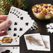 Plumes d'or - Cartes de Jeu Classiques (In Situ)