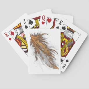 Plumes d'or - Cartes de Jeu Classiques