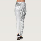 Plumes étincelantes Hiver Leggings (Dos)