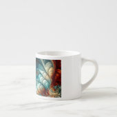 Plumes fractales Espresso Mug (Droite)