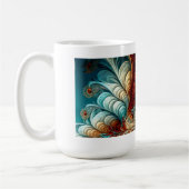 Plumes fractales Mug classique, 15 oz (Gauche)