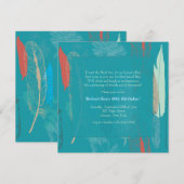 Plumes Invitation (Devant / Derrière)