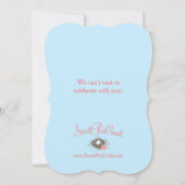 Plumes leur nid Invitation de douche aux oiseaux (Dos)