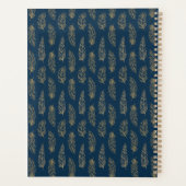 Plumes motif (Dos)