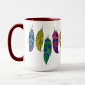 Plumes Mug (Gauche)