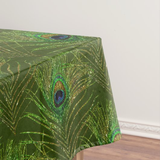 Plumes Peacock Or Vert Nappe (In Situ)