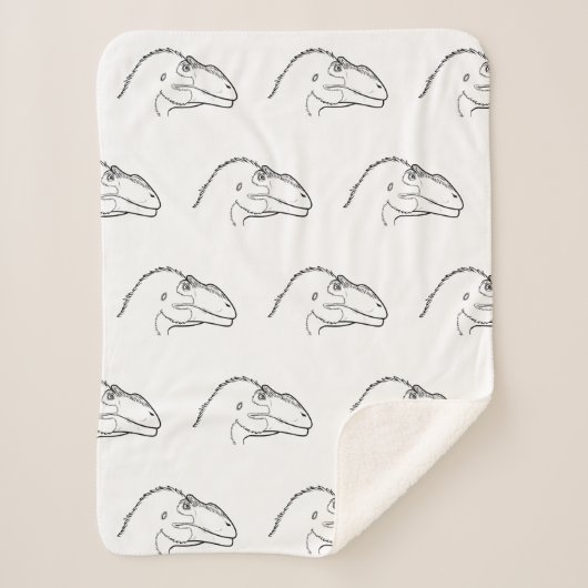 Plumes Siats meekerorum couverture Sherpa (Devant)