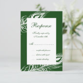 Plumes sur Emerald Green RSVP (Debout devant)