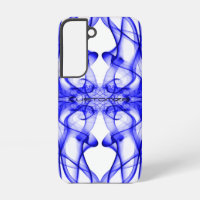 Plumes van Blue Smoke Custom op white