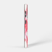 Plumes van Red Smoke Custom op White Samsung Galaxy Hoesje (Rechterkant)